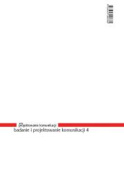 Badanie i projektowanie komunikacji 4. Wydawca: Libron. Dadada.pl Opakowanie Badanie i projektowanie komunikacji 4