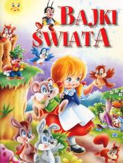 Okładka książki Bajki świata żółta