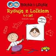 Okładka książki Bolek i Lolek. Rysuję z Lolkiem