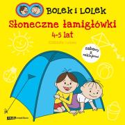Okładka książki Bolek i Lolek. Słoneczne łamigłówki