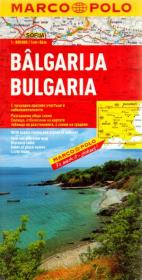 Okładka książki Bułgaria wersja niemiecka mapa Marco Polo