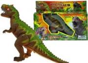 Opakowanie Chodzący dinozaur na baterie światła dźwięki