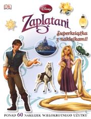 Disney - Zaplątani. Superksiążka z naklejkami. Autor: Tyler Vicki. Dadada.pl Okładka książki Disney - Zaplątani. Superksiążka z naklejkami