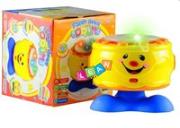 Opakowanie Duży interaktywny bębenek muzyczny + światła