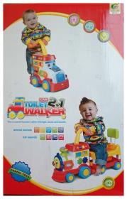 Opakowanie Duży jeździk lokomotywa z przyczepką 2w1 nocnik