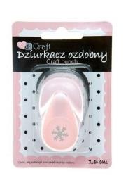 Opakowanie Dziurkacz ozdobny 1,6cm śnieżynka