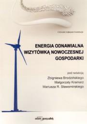 Okładka książki Energia odnawialna wizytówką nowoczesnej gospodarki