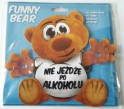 Opakowanie Funny Bear Nie jeżdżę po alkoholu