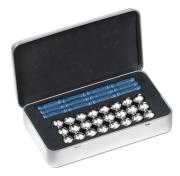 Geoamg Pro metal pocket-set 60 elementów. Wydawca: Geomagworld. Dadada.pl Opakowanie Geoamg Pro metal pocket-set 60 elementów