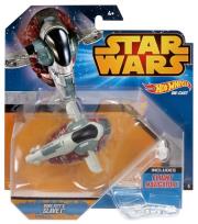 Opakowanie Hot Wheels Star Wars Statek kosmiczny Slave 1 Boba Fetta