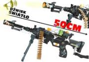 Opakowanie Karabin wojskowy światło dźwięk 50cm