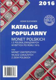 Okładka książki Katalog Popularny monet polskich i z Polską związanych wybitych po roku 1915