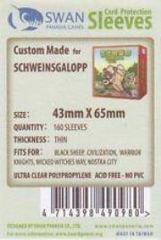 Opakowanie Koszulki 43x65 (160szt) SWAN