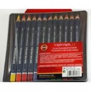 Opakowanie Kredki Triocolor opakowanie metalowe