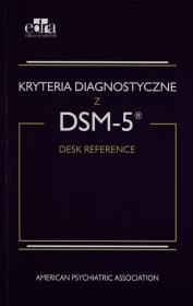 Okładka książki Kryteria diagnostyczne z DSM-5