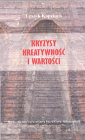 Okładka książki Kryzysy kreatywność i wartości