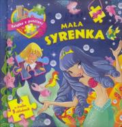 Okładka książki Książka z puzzlami. Mała Syrenka