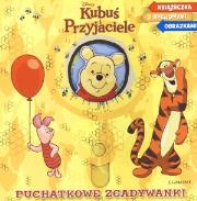 Kubuś i Przyjaciele Puchatkowe zgadywanki. Autor: praca zbiorowa. Dadada.pl Okładka książki Kubuś i Przyjaciele Puchatkowe zgadywanki