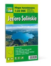 Mapa turystyczna 1:25 000 - Jezioro Solińskie WiT. Autor:   Praca zbiorowa. Dadada.pl Okładka książki Mapa turystyczna 1:25 000 - Jezioro Solińskie WiT