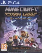 Opakowanie Minecraft Story Mode PS4