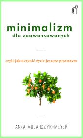 Minimalizm dla zaawansowanych. Autor: Anna Mularczyk- Meyer. Dadada.pl Okładka książki Minimalizm dla zaawansowanych