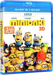 Opakowanie Minionki 3D+2D Blu Ray