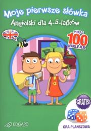 Okładka książki Moje pierwsze słówka. Angielski dla 4-5-latków