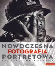 Nowoczesna fotografia portretowa BR. Autor: Cheadle James, Travers Peter. Dadada.pl Okładka książki Nowoczesna fotografia portretowa BR