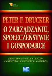 Okładka książki O zarządzaniu, społeczeństwie i gospodarce