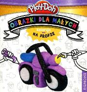 Okładka książki Obrazki dla małych - Kolorowanki. Na drodze