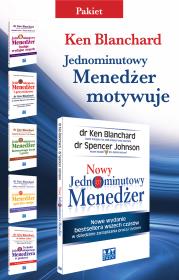 Pakiet. Jednominutowy Menedżer Motywuje. Autor: Ken Blanchard. Dadada.pl Okładka książki Pakiet. Jednominutowy Menedżer Motywuje