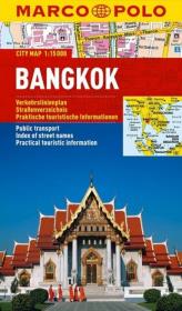 Plan Miasta Marco Polo. Bangkok. Autor: Opracowanie zbiorowe. Dadada.pl Okładka książki Plan Miasta Marco Polo. Bangkok