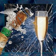 Pocztówka 3D Szampan. Wydawca: Worth Keeping. Dadada.pl Opakowanie Pocztówka 3D Szampan