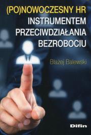Okładka książki Ponowoczesny HR Instrumentem przeciw działania bezrobociu