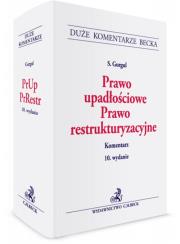 Prawo upadłościowe Prawo restrukturyzacyjne Komentarz. Autor: Gurgul Stanisław. Dadada.pl Okładka książki Prawo upadłościowe Prawo restrukturyzacyjne Komentarz