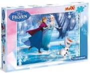 Okładka książki Puzzle 100 Maxi Kraina Lodu