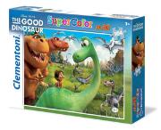Puzzle 104 Maxi Dobry Dinozaur. Autor: Dobry Dinozaur. Dadada.pl Okładka książki Puzzle 104 Maxi Dobry Dinozaur