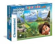 Puzzle 60 Maxi Dobry Dinozaur. Autor: Dobry Dinozaur. Dadada.pl Okładka książki Puzzle 60 Maxi Dobry Dinozaur
