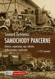 Samochody pancerne. Autor: Furs-Żyrkiewicz Leonard. Dadada.pl Okładka książki Samochody pancerne