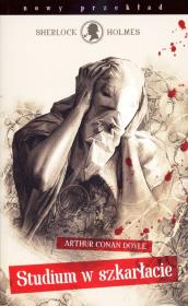 Okładka książki Sherlock Holmes. Studium w szkarłacie pocket 2012