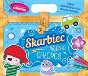 Okładka książki Skarbiec małego chłopca Zestaw ciekawych książeczek dla przedszkolaka