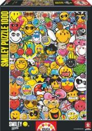 Smiley World puzzle 1000 elementów. Wydawca: Educa Borras. Dadada.pl Opakowanie Smiley World puzzle 1000 elementów