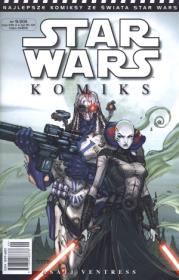 Okładka książki Star Wars komiks. Asajj Ventres