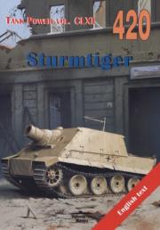 Sturmtiger. Tank Power vol. CLXI 420. Autor: Janusz Lewoch. Dadada.pl Okładka książki Sturmtiger. Tank Power vol. CLXI 420