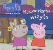 Okładka książki Świnka Peppa. Książeczki z..34 Niecodzienna wizyta