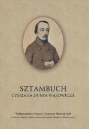 Okładka książki Sztambuch Cypriana Dunin-Wąsowicza