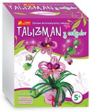 Opakowanie Talizman. Kwiatki z cekinów. Orchidea
