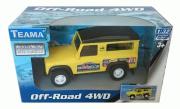 Opakowanie Teama Jeep 4WD skala 1:32 żółty