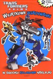 Transformers. Wyjątkowe obrazki/Wyjątkowe zgad.. Autor: Agnieszka Trojan-Jaskot. Dadada.pl Okładka książki Transformers. Wyjątkowe obrazki/Wyjątkowe zgad.