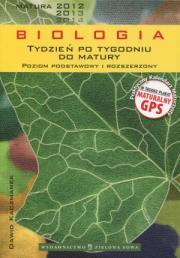 Tydzień po tygodniu do matury. Biologia. Autor: Kaczmarek Dawid. Dadada.pl Okładka książki Tydzień po tygodniu do matury. Biologia